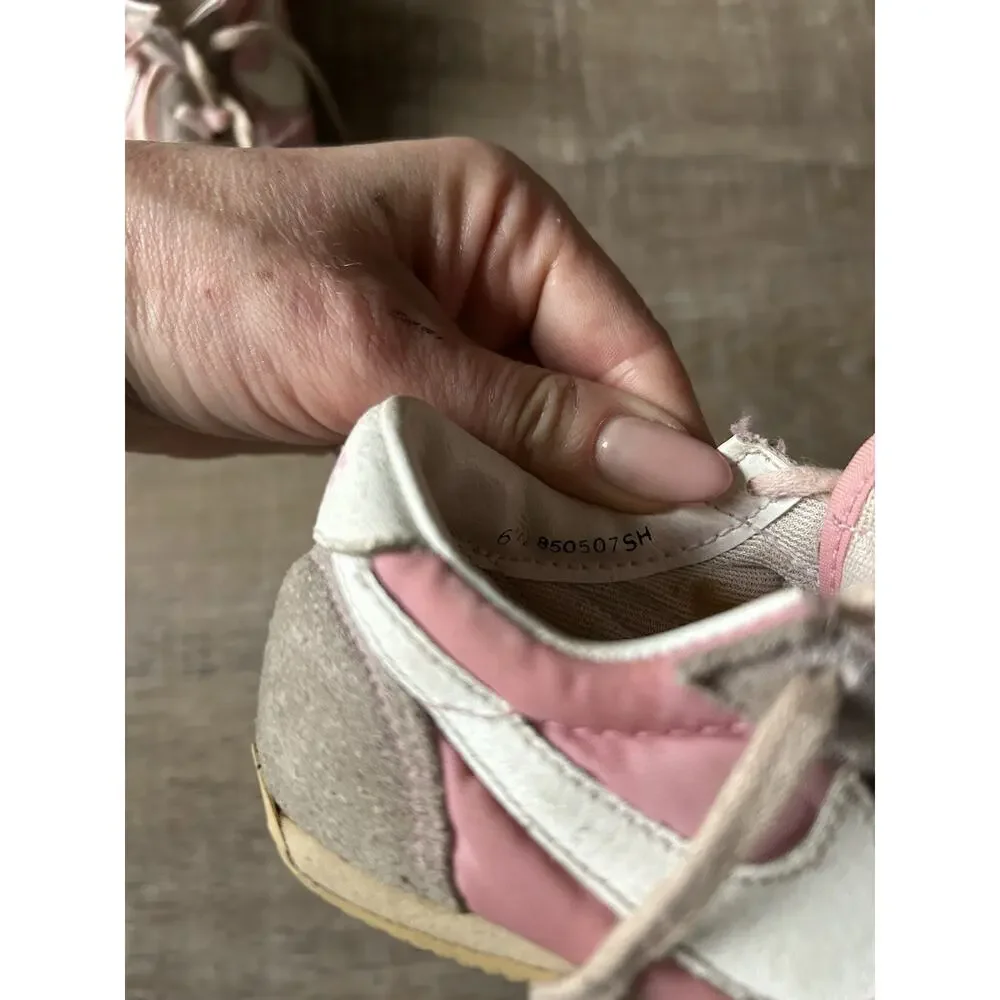 Vintage Nike Baby Toddlers Sneakers Pink White Shoes 6.5 Cortez 850507 80s - Picture 14 of 15